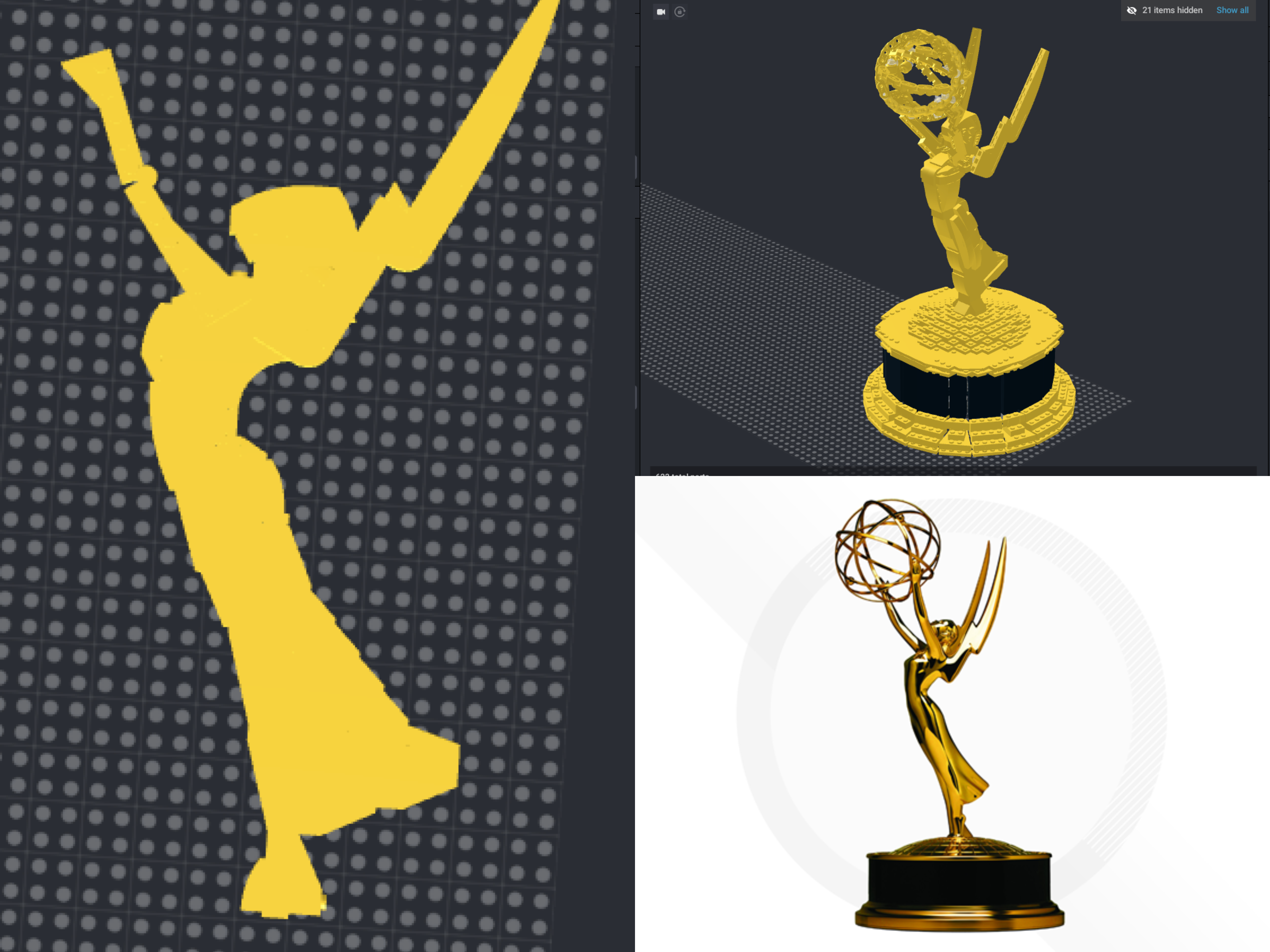 emmy statue